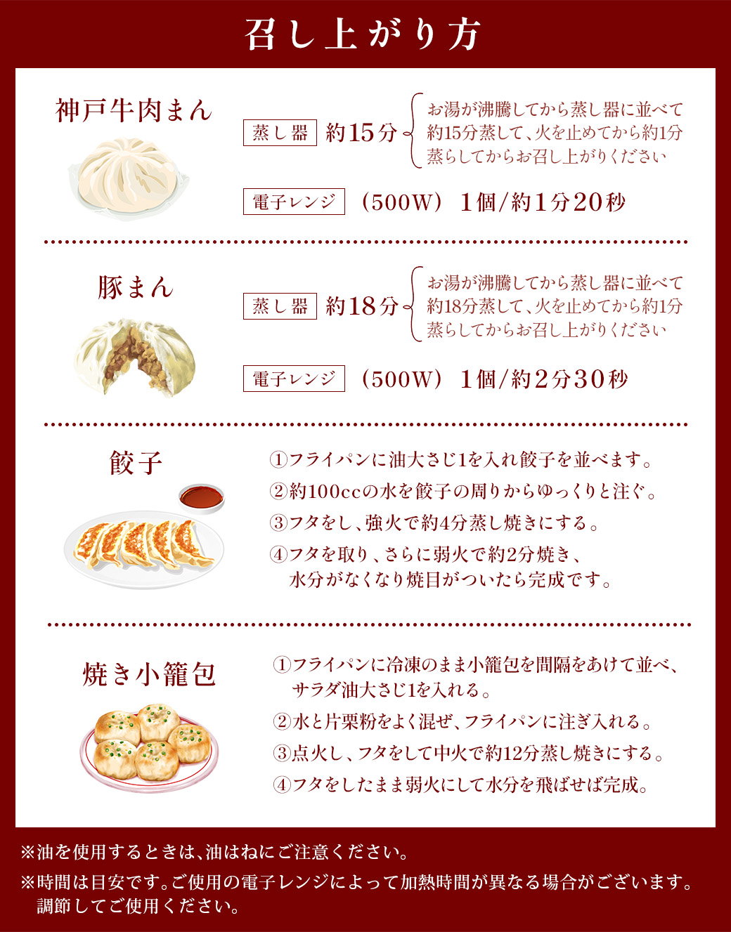 召し上がり方